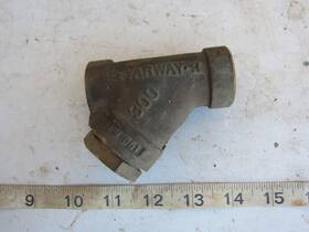 300-911 Armstrong F&t 300 911 1/2 Inch Npt Brass Wye-strainer Steam Trap Used