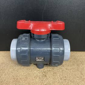 01g08252f Asahi Duo-bloc Valve 1-1/2 Inch C-pvc Soc Viton 230 Psi 40 Used