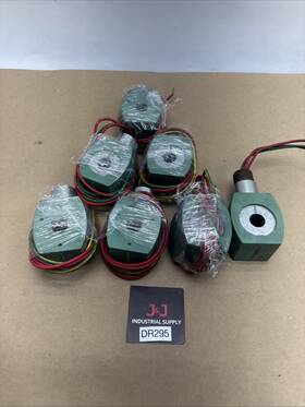 238610-032-d Asco 238610-058-d Lot Of 7 120v / 60 Cyc. Replacement Solenoid Valve Coil
