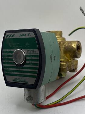306191 Asco Red Hat Solenoid Valve 125 Psi 20.1 Watts 1/4 Pipe