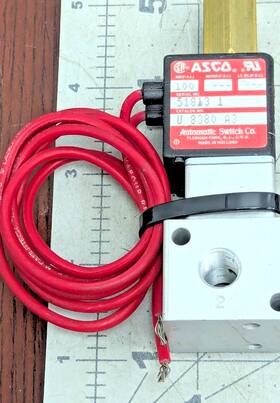 400-215-121-d-120 Asco 1/8 Inch 3-way 4 Way Electric Solenoid Valve 24v Ac Working Pull Z3b7 #21