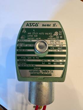 8040h8 Asco Red Hat 3/8 Inch Solenoid Valve
