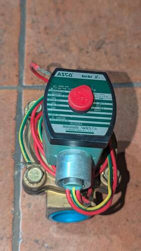 8210g54 Asco Red Hat Valve 125psi Water 1 Inch Npt