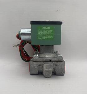 8215g023 Asco Red Hat Solenoid Valve 1/2 Inch Npt 120v Coil Untested