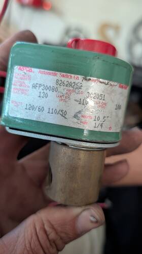 8262a262 Asco Red Hat Solenoid Valve