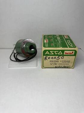 8262d46 Asco Red-hat Solenoid Valve 120 V 60 Hz 1/4 Inch Pipe