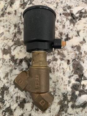 8290a024 Asco Angle Body Piston Valve Bronze Nc 2 In