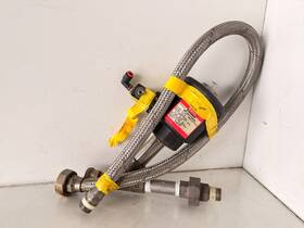8290a045 Asco Piston Valve 1/2ft 316l Stainless With Union And Flex Pipe 30