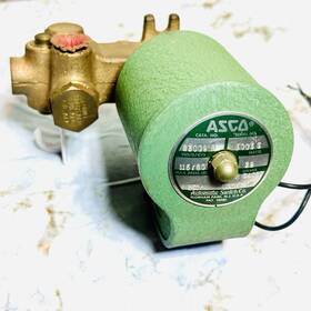 83009f Asco Solenoid Valve -115v- Brass 3-way