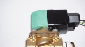 Ee8210p095lf12-24 Asco Ee8210p095lf12-24/dc Red Hat 8210p095 Nc Solenoid 2-way Shutoff Valve 12-24vdc 3/4 Inch Npt 150psi