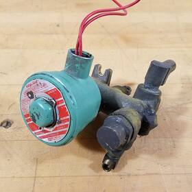 Ef8300d72f Asco Brass Solenoid Valve 20 Watts 3/8 Pipe Volts 120/60 110/50