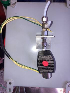 Efht8262g006v Asco 262 Red Hat 2 Solenoid / Efht8016g1 1/8 Inch Way Used
