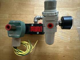 Ht8551g401 Asco 3-way/ 4-way Numur Mount 120vac High Temp With Smc Filter Regulator