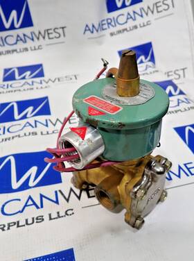 Hv2660002j Asco Red Hat Solenoid Air 115volt Pipe 1/2watts 10.5 Pressure 10-125