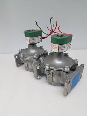 8214250 Asco Red Hat Solenoid Valve 120v Nc Fuel Gas 5psi 1 Inch Npt/ Flange