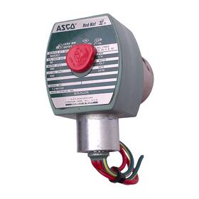 8262g226 Asco Red-hat Solenoid Valve 1/4in Npt 90/100psi Max 110/120vac Coil