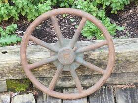 Hw-20-2 Ashco 20 Inch Gate Valve Handle Wheel 8 Spoke 37-10 Lbs Repurpose Vtg Antique