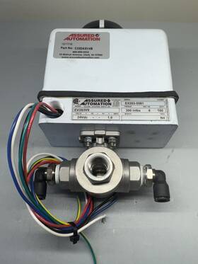 C33daxv4b Assured Automation 33dxv4 Series 3-way Ball Valve 1/2 Inch Npt