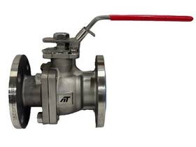 90a-f1 At Controls A-t 2 Inch Flanged Manual Ball Valve Stainless Steel Class 150