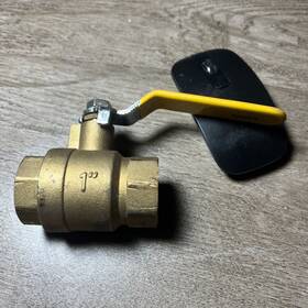 600t112-nl Atlantic Fppi 600 Wog Full Port Forged Brass Ball Shut Off Valve 1 Inch 2r97