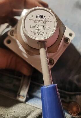 Cvr-448d4-hl Automation Direct Nitra Manual Valve 4-port 4-way 3-position