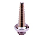 B-0198-f10 Ts Brass Outlet With Serrated