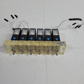600989 B Rkert Burkert Uc7mm 6 Station No Nc Solenoid Valve Manifold 24vdc 5w 43psi Max