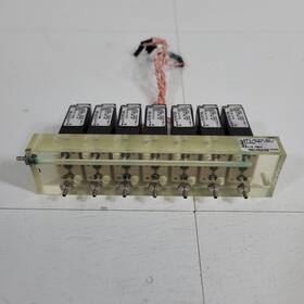 627378 B Rkert Burkert Uc8mm 7 Station Nc Solenoid Valve Manifold 24vdc 3w 43psi Max