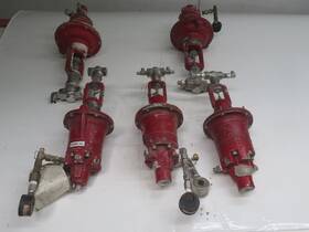 1002gcn36cv0pbln36 Badger Meter Lot Of 5 Control Valves T263874
