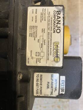 Banjo-ev300 Banjo 3 Electric Ball Valve Actuator Ev3100