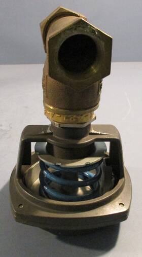 Mk-4127 Barber Colman 4217 Pneumatic Activator 150 Psi With Globe Valve