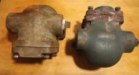 Ft2075-3 Barnes & Jones And Steam Trap Lot Of 2 Used Untested