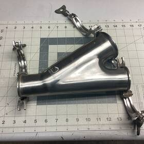 45bymp-2-316-l-u Beeco Triclamp Check Valve 2 Inch Stainless Steel Body Y Ball Buna Xx25