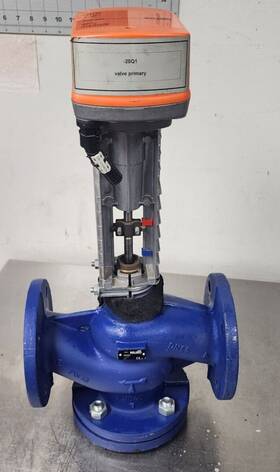 H665n Belimo H665n/av24-mft Dn65 2-1/2 Inch Pn16 300 Psi 2/3-way Valve And Av24-mft Actuator A8f