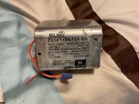 Sef24 Belimo Z214t Nc Motorized Valve 24vac 7w 1/2ftft Npt 2 Way