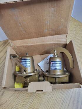 110197 Bell & Gossett And F-3 Dual Unit Valve With Fast Fill Features Gold