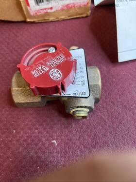 117415 Bell & Gossett And Circuit Setter Balance Valve 3/4 Npt