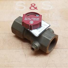 117416lf Bell & Gossett And Lead Free Circuit Setter Balance Valve 1 Inch Npt - Used
