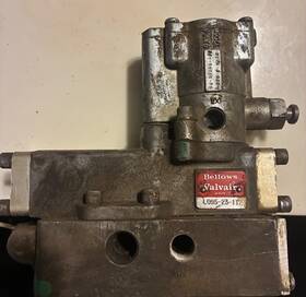 L095-23-112 Bellows Valvair L145-23-112 Pneumatic Air Solenoid Valve