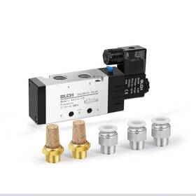 4v410-15 Blch 008661076602 Pneumatic Solenoid Valve Dc12v Single Coil Pilot-operated Electric 2