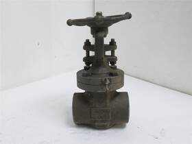 157743-018 Bonney Forge 228401 Parts Only Gate Valve 2fnpt Damaged Handle