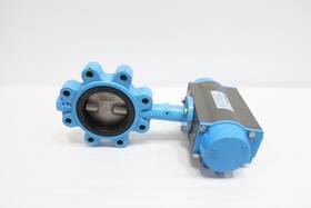 N501s Bonomi Pneumatic Iron Lugged Butterfly Valve 150 4in