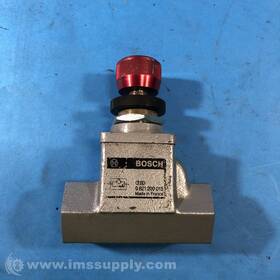 0821200015 Bosch Check Choke Valve Usip