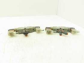 0820-022-991 Bosch/aventics 0820-022-995 Pneumatic Solenoid 5/2 Valve Lot Of 2