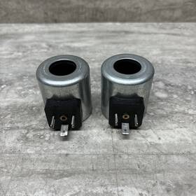 R900021389 Bosch Lot Of 2 Rexroth Coil For Solenoid Valve 24vdc