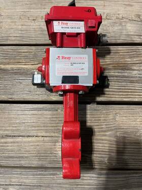 50-0630-21397-532 Bray 2 Inch Pneumatic Valve Used But Good Condition