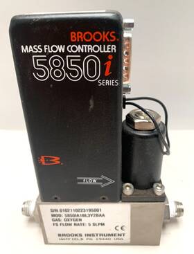 5850ia1bl3y2baa Brooks Intrument 5850i Mass Flow Controller Gas Oxygen