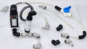 Pn0-3bar Burkert 00149480 Solenoid Valve 0124 A 5.0 Edpm G1/4 24v 8w W39lu With Connectors