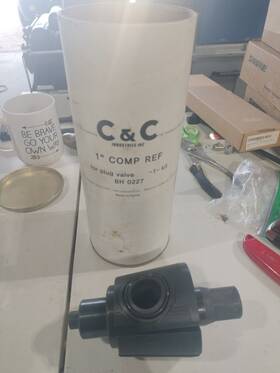 0227-good C&c Industries Bh-0227 1 Inch Comp Ref-tool For Plug Valve-1-kit-bh Condition