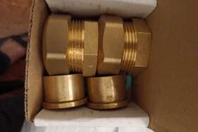 Na15569 Caleffi Na 15569 1 Inch Sweat Union Kit For Solar Pump Station Fitting Kits Pack/2